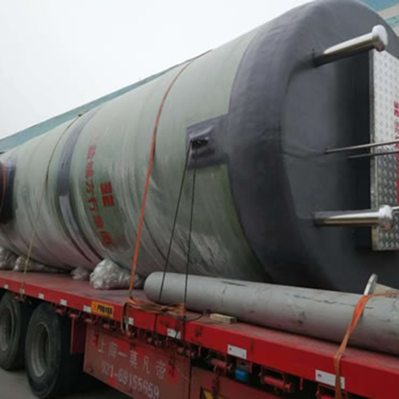 FRP Trạm bơm đúc sẵn tích hợp