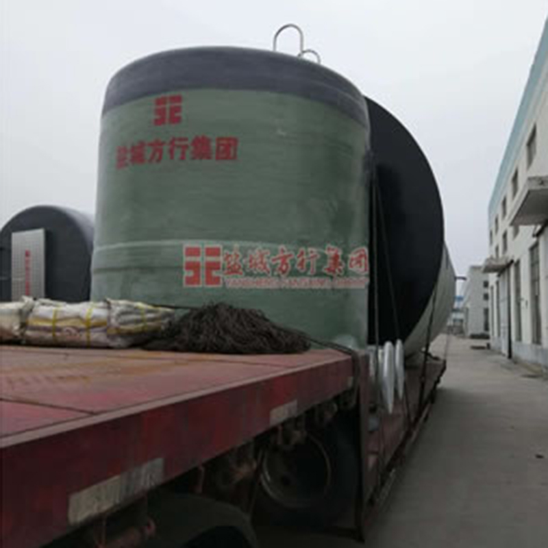 FRP Trạm bơm đúc sẵn tích hợp
