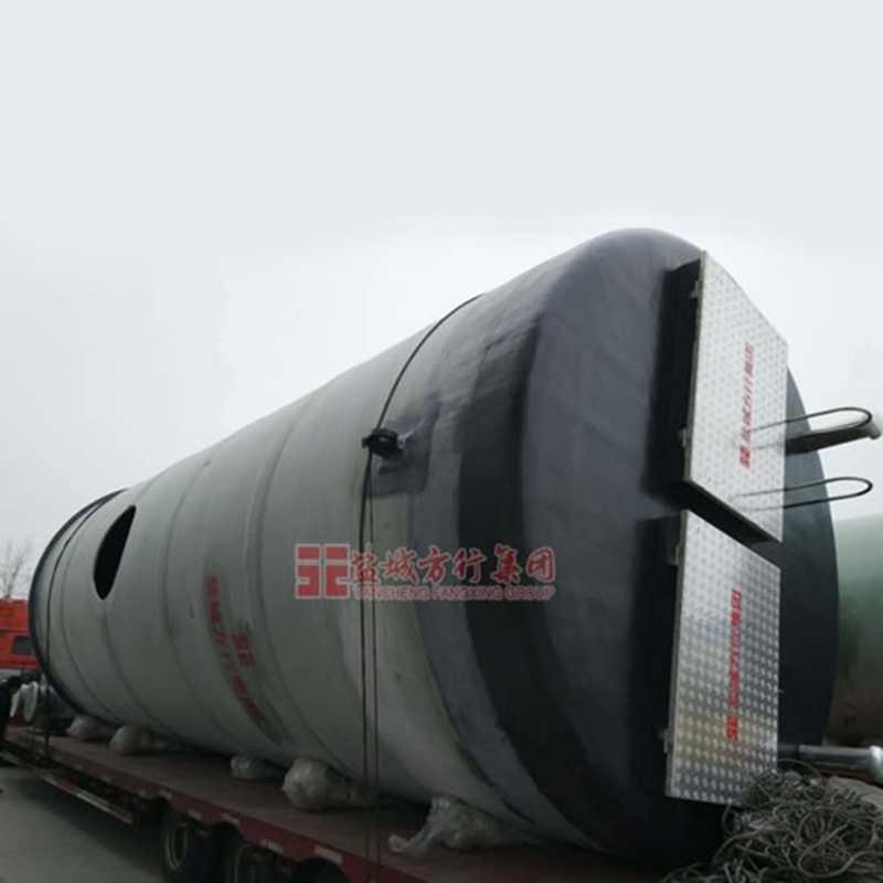 FRP Trạm bơm đúc sẵn tích hợp