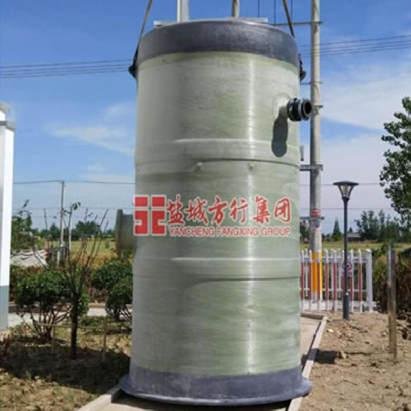 FRP Trạm bơm đúc sẵn tích hợp