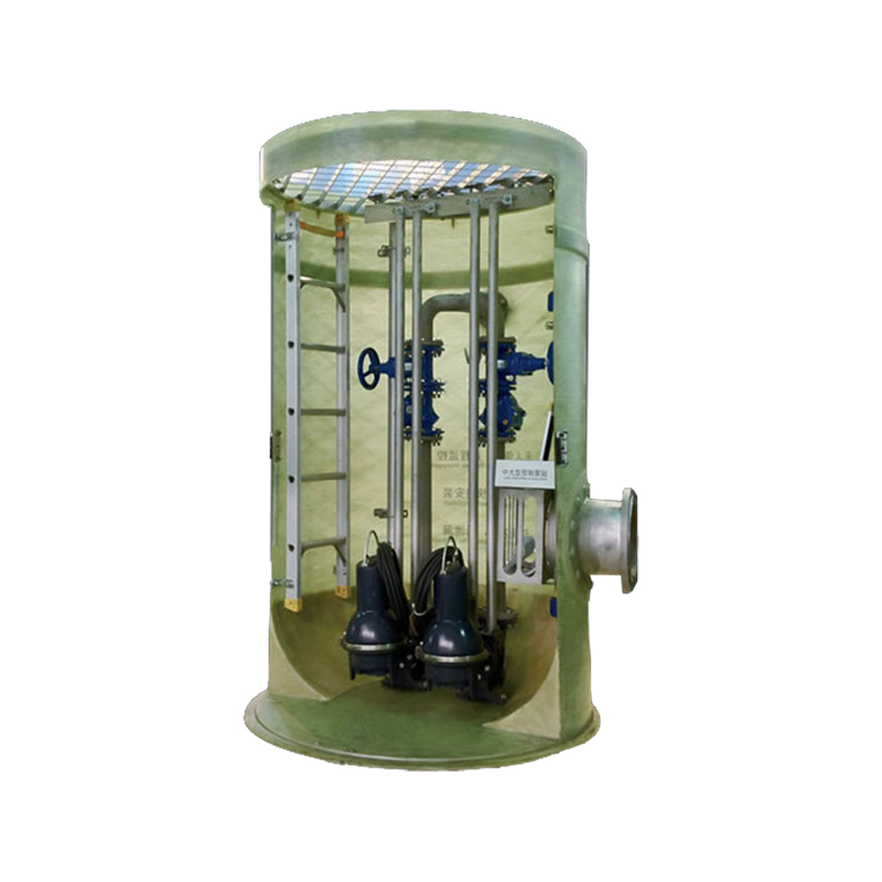 FRP Trạm bơm đúc sẵn tích hợp