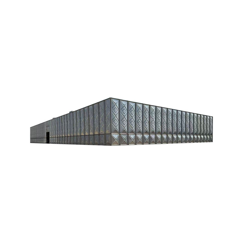 Bể nước được lắp ráp