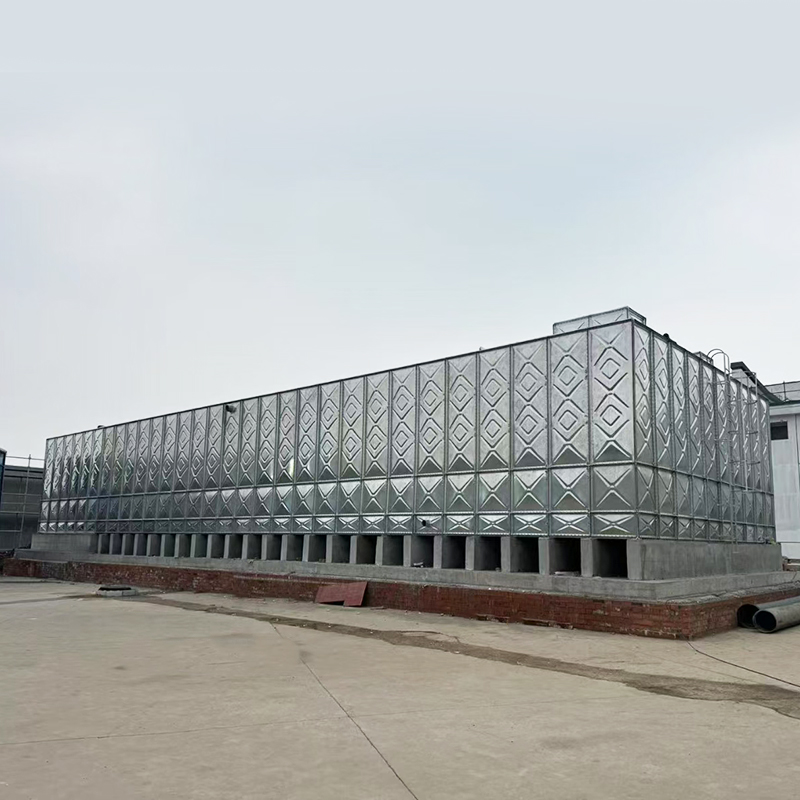 Lắp ráp tổng hợp Bolted loại bình nước mặt cắt